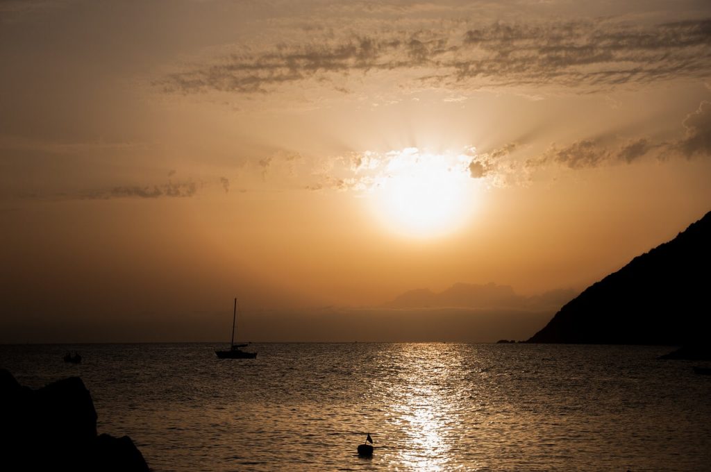 Coucher de soleil Framura