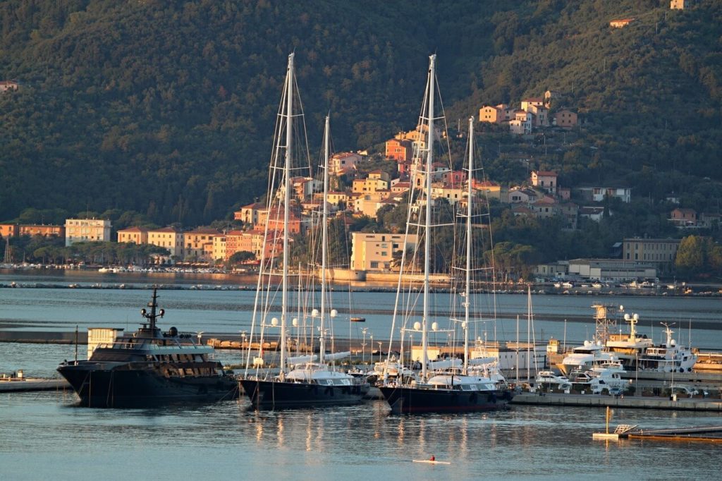 Vue de La Spezia