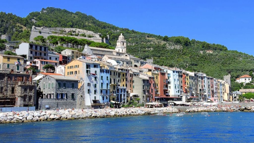 Vue port de Porto Venere
