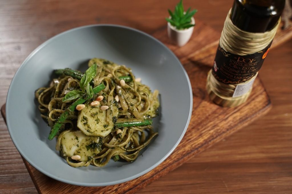 Trenette al pesto
