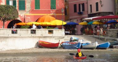 Excursion en kayak dans les Cinque Terre