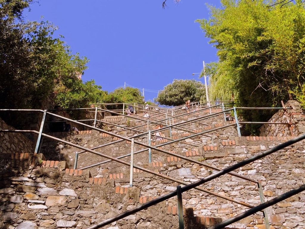 Escalier de Corniglia