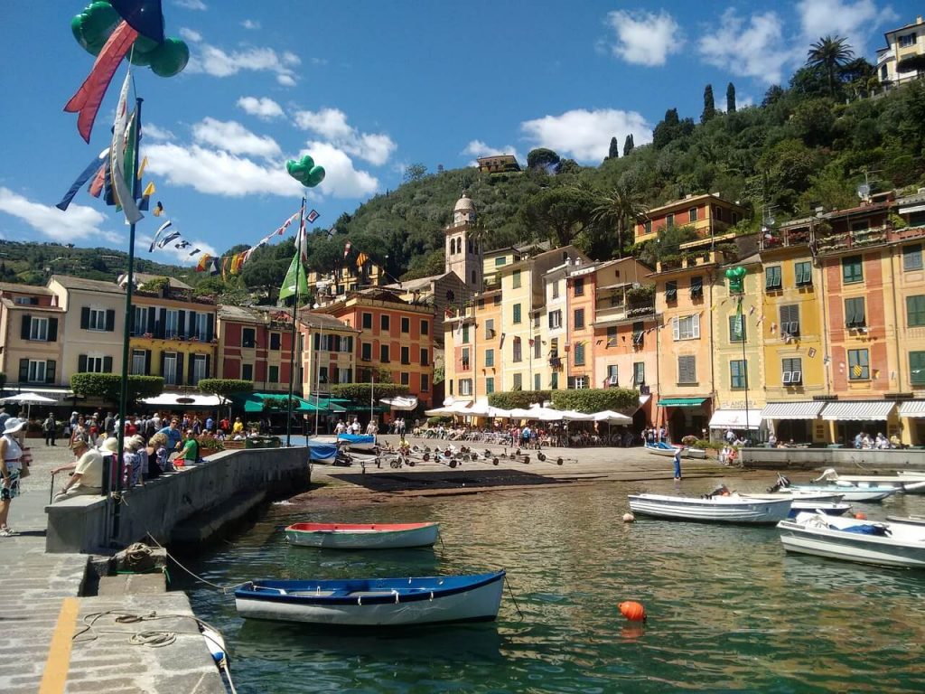 Place principale de Portofino