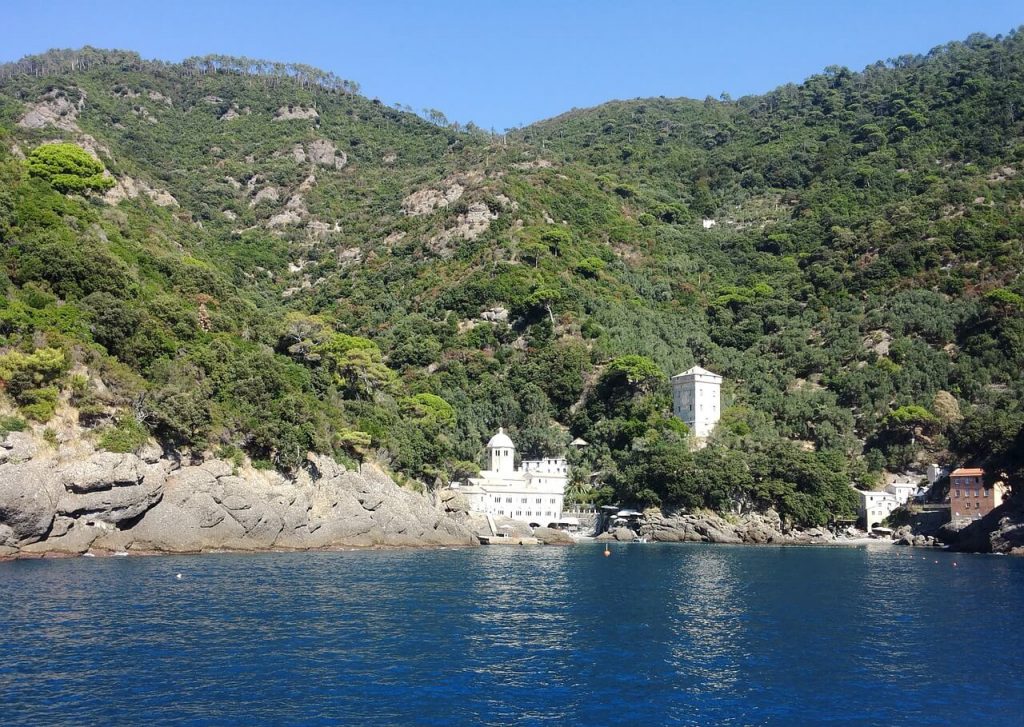 Vue de San Fruttuoso