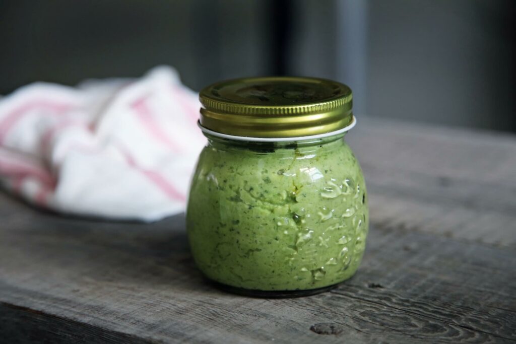 Pot de pesto