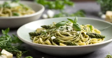 Les Trofie al pesto