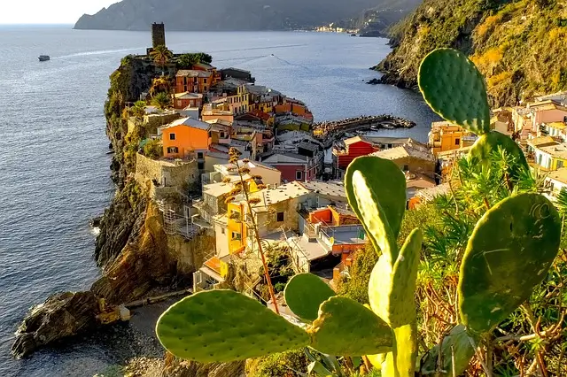 Vernazza soleil hiver